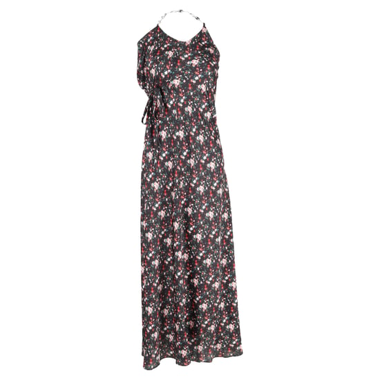 Paco Rabanne maxi-jurk met bloemenprint en schakelketting in veelkleurig polyester - Image 1