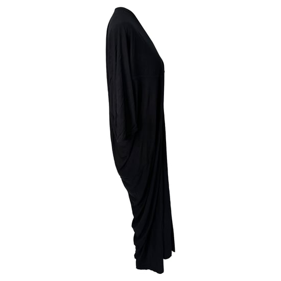 Rick Owens Concordians Kite Maxi Dress in Black Viscose - Image 2