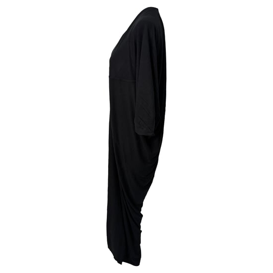Rick Owens Concordians Kite Maxi Dress in Black Viscose - Image 3