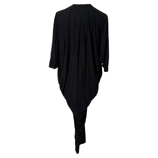 Rick Owens Concordians Kite Maxi Dress in Black Viscose - Image 4
