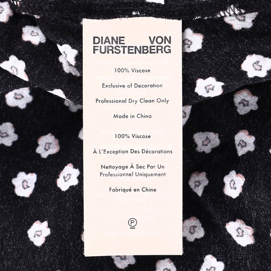 Diane Von Furstenberg Imogen maxi-jurk in zwarte viscose - Image 5