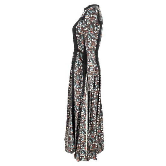 Lanvin maxi-jurk met mozaïekprint in veelkleurige viscose - Image 2