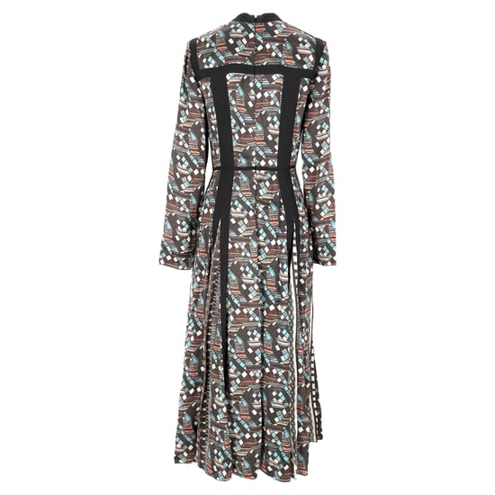 Lanvin maxi-jurk met mozaïekprint in veelkleurige viscose - Image 3