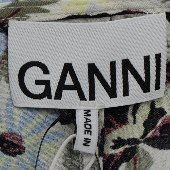 Ganni Crepe Maxiklänning i blommig viskos - Image 4
