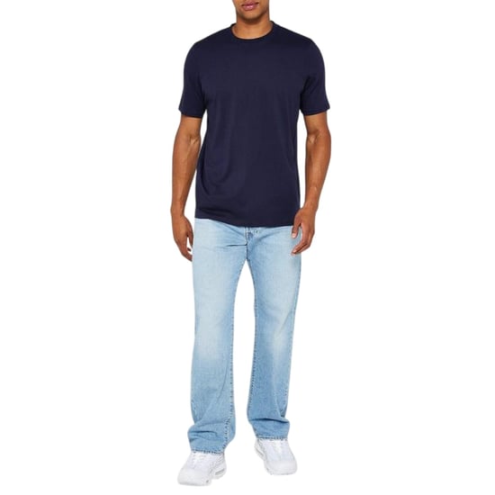 Donnay Effen T-shirt met ronde hals voor heren (set van 3) (Wit, Zwart, Marine) - Image 4