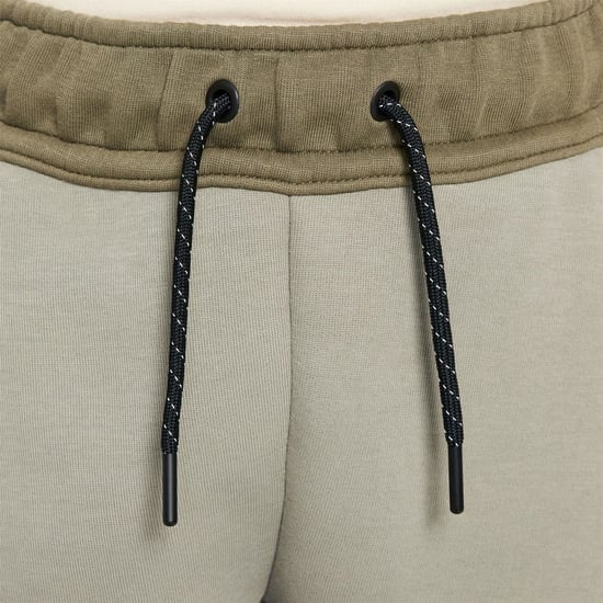 Boys Nike Tech Fleece Big Kids Pants in Medium Olive - Image 3