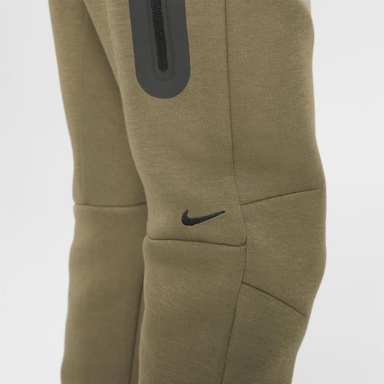 Boys Nike Tech Fleece Big Kids Pants in Medium Olive - Image 6