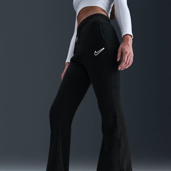 Girls Nike G Nsw Flc Pnt C in Black/White - Image 6