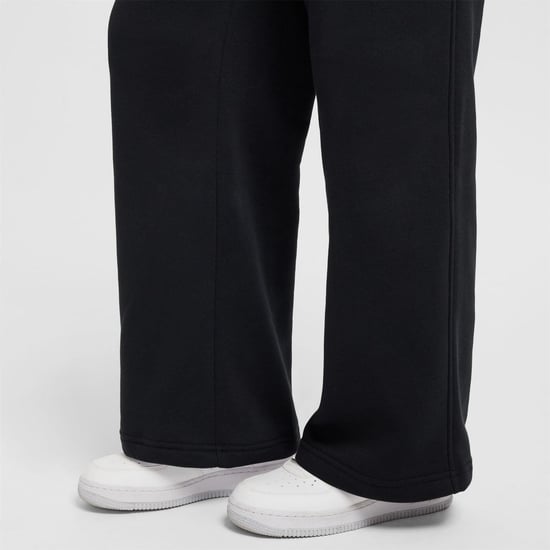 Girls Nike G Nsw Clb Flc W Jn99 in Black/Black/Whi - Image 5