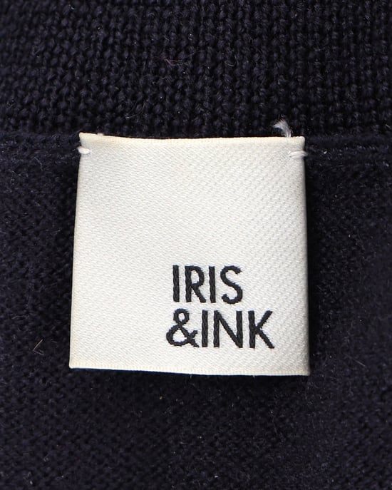Iris & Ink Polotröja i Marinblå Ull - Image 5