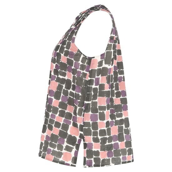 Max Mara tanktop met print en plooien in veelkleurig katoen - Image 2