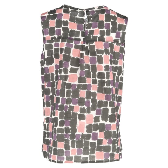 Max Mara tanktop met print en plooien in veelkleurig katoen - Image 3