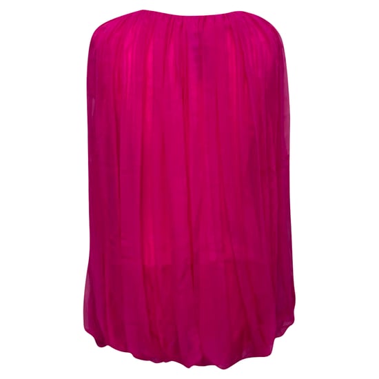 Rick Owens blouse met plooien in roze zijde - Image 3