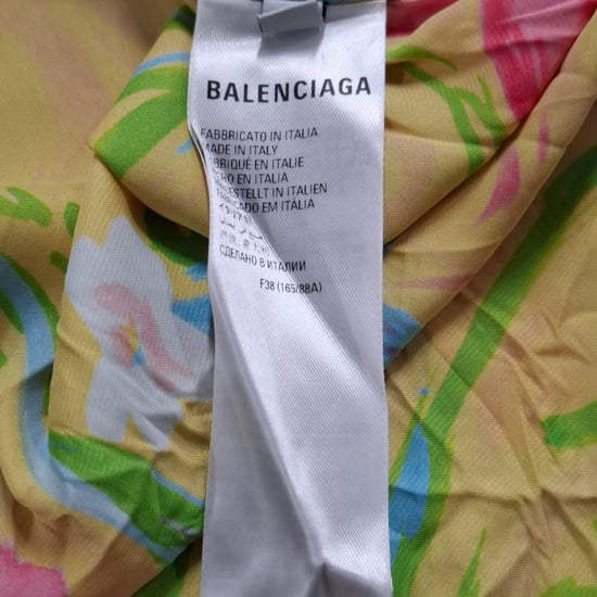 Balenciaga Blommönstrad Skjorta i Flerfärgad Silke - Image 5