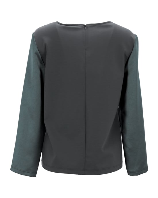 Max Mara Weekendblouse met lange mouwen in groen polyester - Image 3
