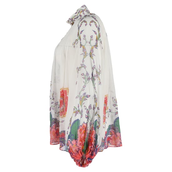 Zimmermann Lovestruck Blouson Blus i Krämfärgad Bomull - Image 2