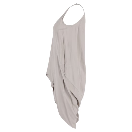 Rick Owens Gedrapeerde Tuniek Lange Top in Grijze Viscose - Image 2