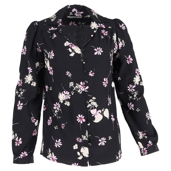 Valentino Crêpe de Chine blouse van zijde met bloemenprint - Image 1