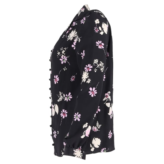 Valentino Crêpe de Chine blouse van zijde met bloemenprint - Image 2