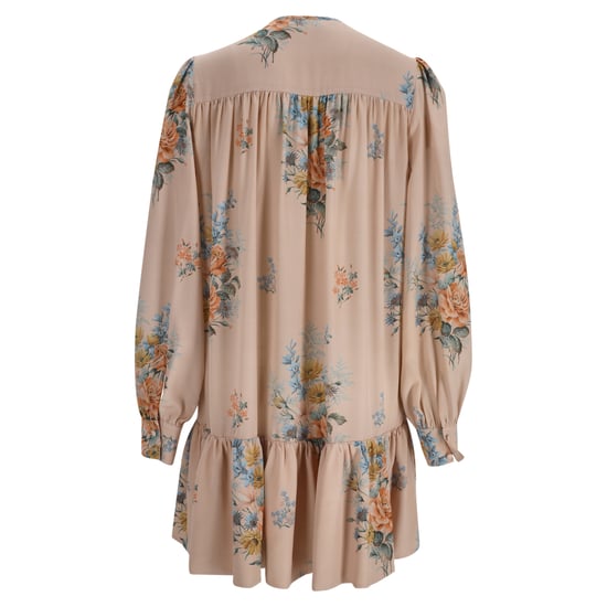 Alexander McQueen minijurk van zijde met bloemenprint - Image 3