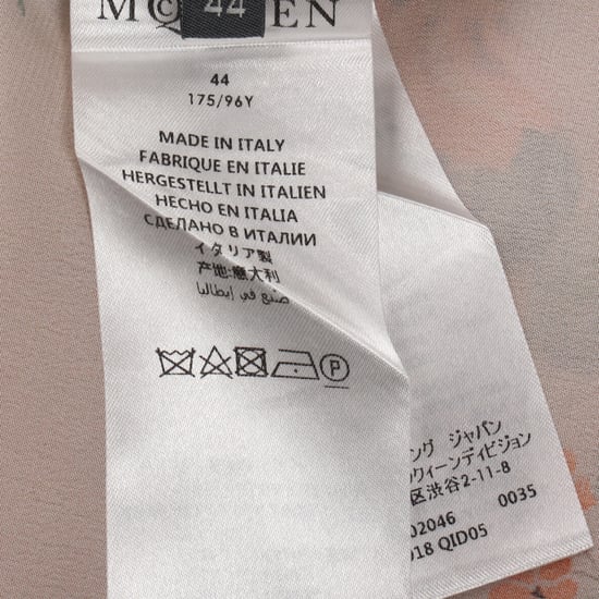 Alexander McQueen minijurk van zijde met bloemenprint - Image 5