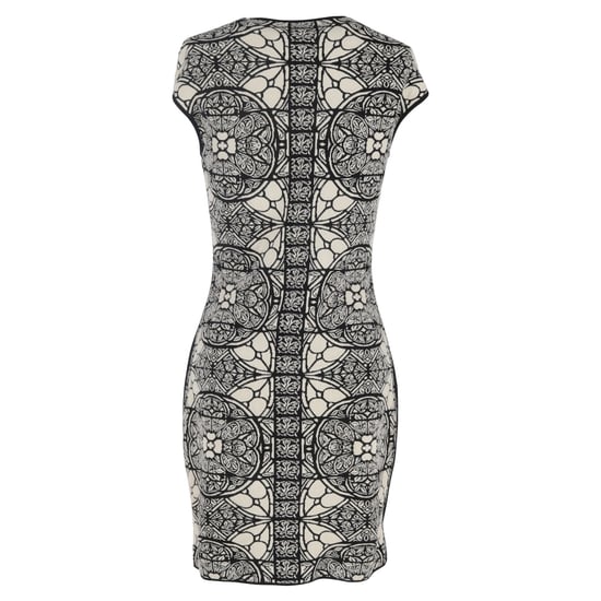 Alexander McQueen mini-jurk met print in veelkleurige wol - Image 3