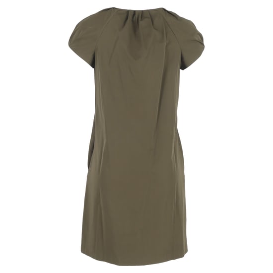Diane Von Furstenberg Luisa minijurk in olijfgroen nylon - Image 3