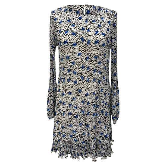 Maje bedrukte mini-jurk met lange mouwen van polyester in meerdere kleuren - Image 1