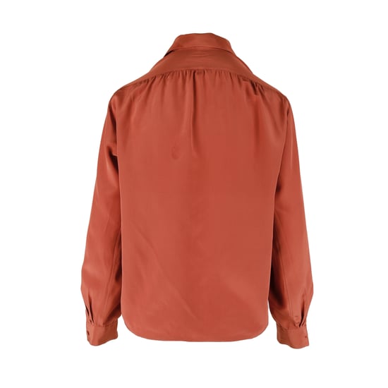 Yves Saint Laurent Rive Gauche-blus med knytband - 00-tal - Image 3