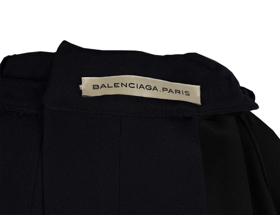 Balenciaga Ärmlös Topp med Hög Halsringning - 10-talet - Image 3