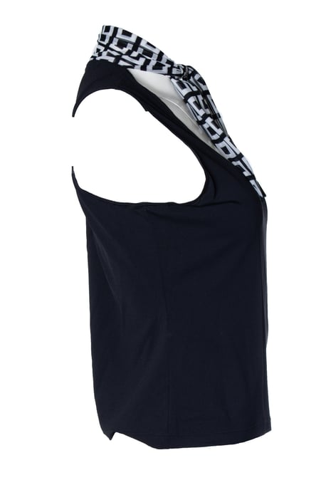 Versace jeans couture, Black scarf top - Image 4
