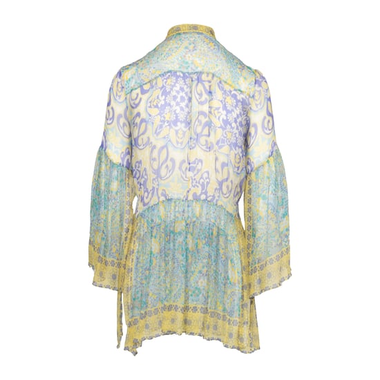 Top met kralenversiering in blauwmarijnkleur - jaren 2000 - Image 2