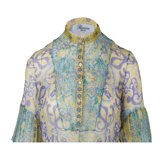 Top met kralenversiering in blauwmarijnkleur - jaren 2000 - Image 3