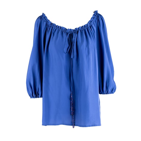 Blumarine topp med samlad halsringning - 10-talet - Image 1