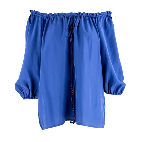 Blumarine topp med samlad halsringning - 10-talet - Image 2