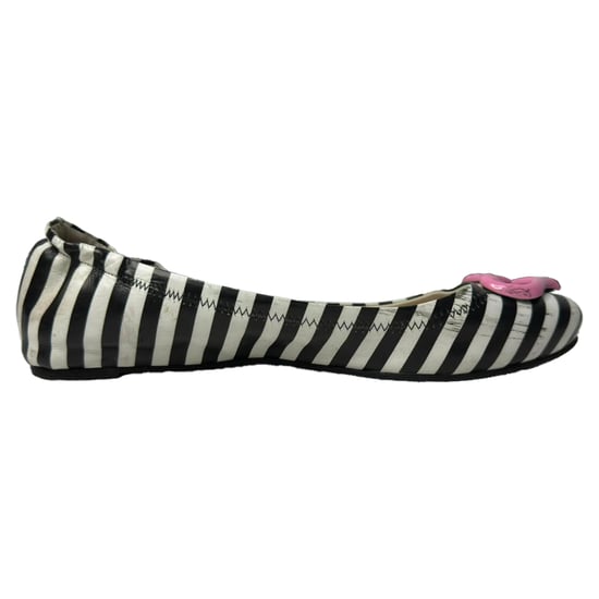 Sophia Webster Miami Striped Ballet Flats in Multicolor Leather - Image 1