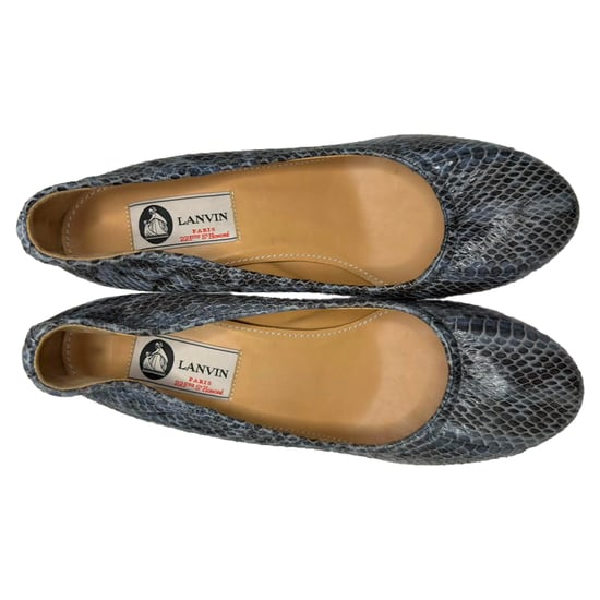 Lanvin Slangenhuid Pumps in Dierenprint Leer - Image 5