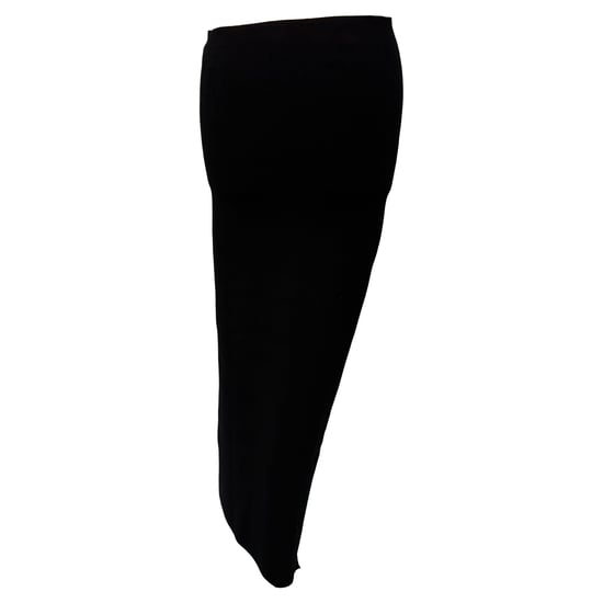 Rick Owens gedrapeerde asymmetrische midi-rok in zwarte viscose - Image 4