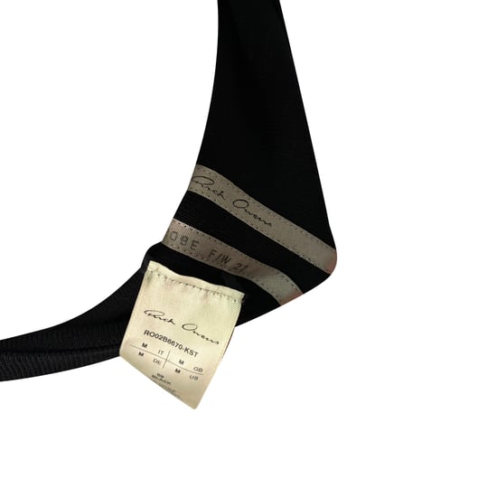 Rick Owens gedrapeerde asymmetrische midi-rok in zwarte viscose - Image 6
