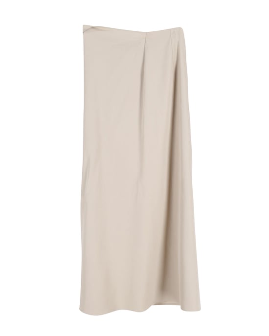 Maxmara midi rok in beige wol - Image 3
