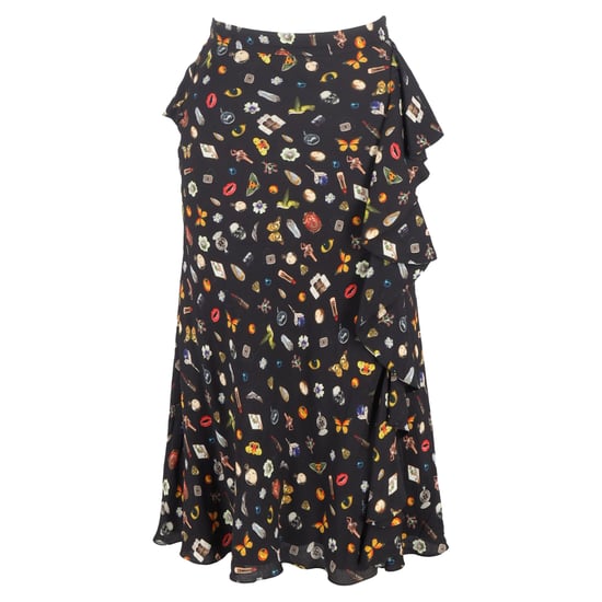 Alexander McQueen midi-rok met ruches en print in veelkleurige viscose - Image 3