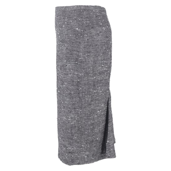 Max Mara tweed midi-kokerrok in grijze wol - Image 2