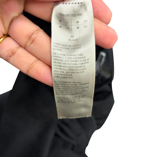Rick Owens DRKSHDW Midi-rok met trekkoord en pilaarvormige details in zwart katoen - Image 4