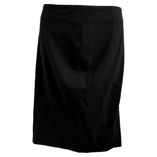 Hugo Boss mini-kokerrok van zwarte wol - Image 1