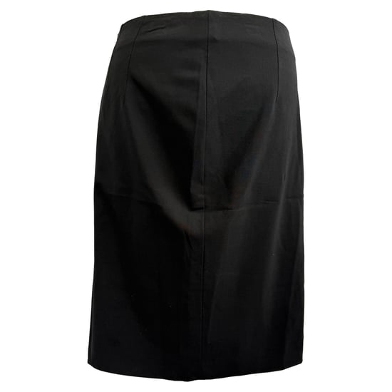 Hugo Boss mini-kokerrok van zwarte wol - Image 5