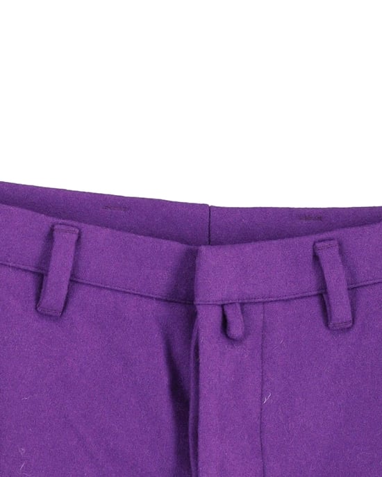 Jil Sander broek van paarse scheerwol - Image 2