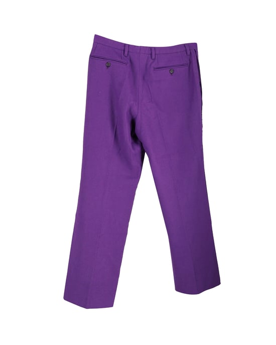 Jil Sander broek van paarse scheerwol - Image 3