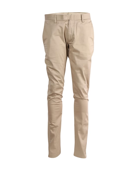 Acne Studios Regular Fit Broek in Beige Katoen - Image 1