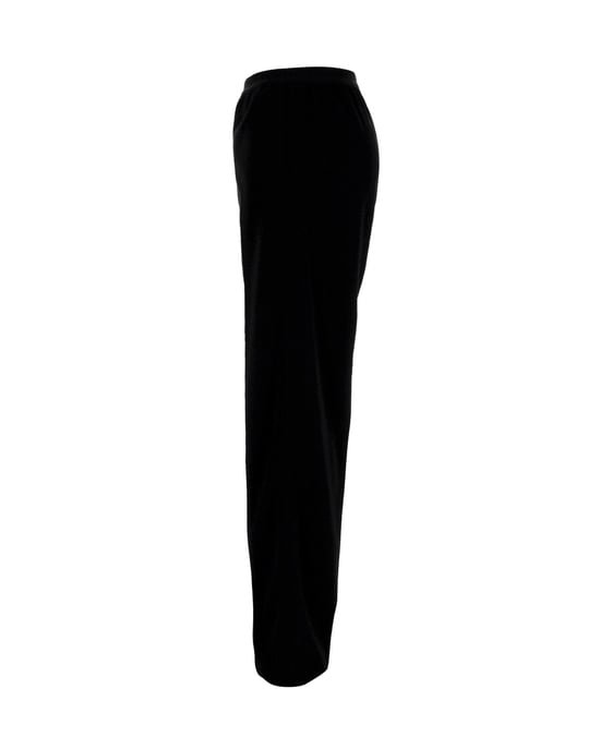 Balenciaga byxor med elastisk midja i svart viskos - Image 2