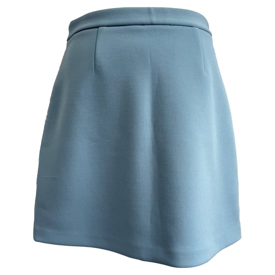 Maje Jizie minirok met bijenversiering in blauw polyester - Image 3